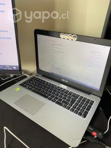 Notebook ASUS Core i7 con NVIDIA Geforce 940 MX