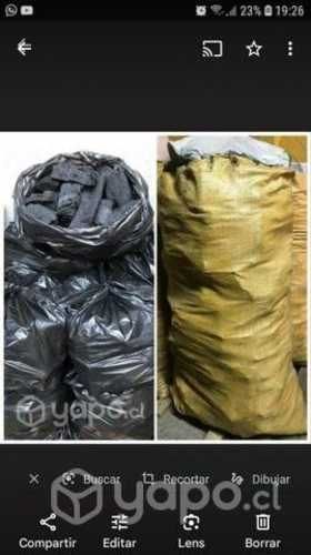 Carbón de espino bolsa 2 kilos