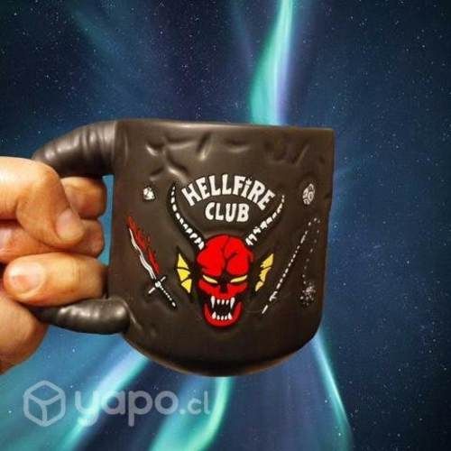 Tazón stranger things Hellfire club