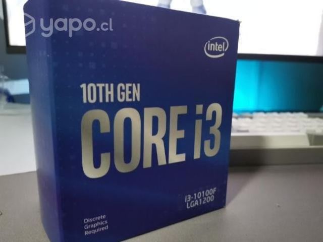 Procesador i3 10100f 10th Gen nuevo
