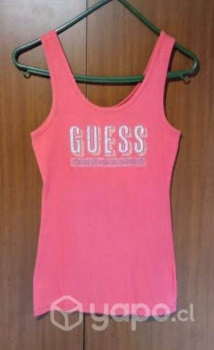 Polera sin mangas mujer GUESS talla L
