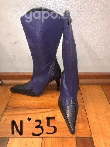 Bota de cuero para mujer!!