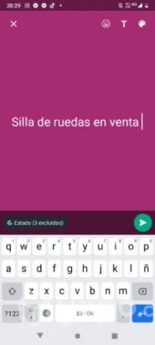 Silla de ruedas nueva