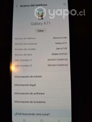 Samsung A71