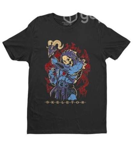 Polera Ters Skeletor