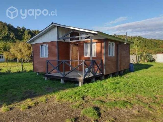 Cabaña semiamoblada