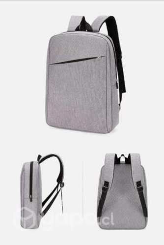 Mochila para notebook 17 pulgadas gris