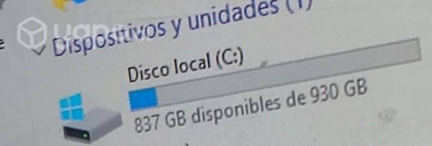 Disco Duro de capacidad 930GB