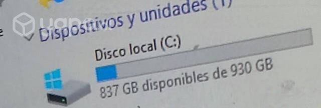 Disco Duro de capacidad 930GB