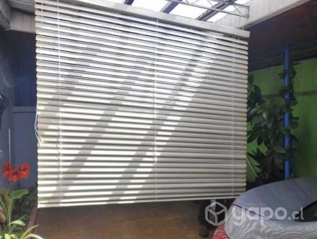 Persiana beige ancho 1,75 alto 1.50