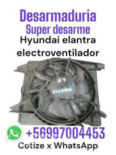 Hyundai Elantra electroventilador