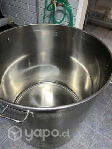 Olla de 400 Litros acero inoxidable