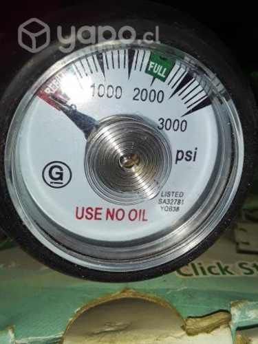 Regulador De Oxigeno tipo pin