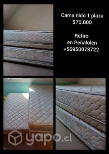 Cama nido 1 plaza