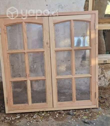 Linda ventana pino Oregon nueva