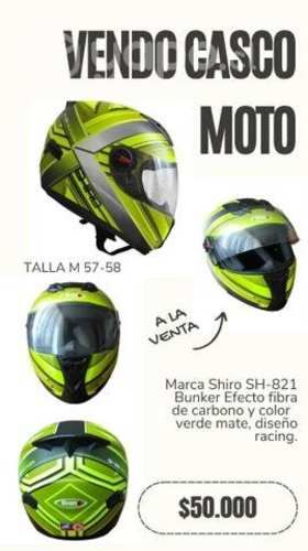 Casco moto