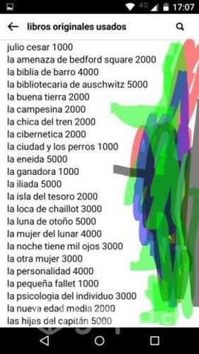 Libros originales usados