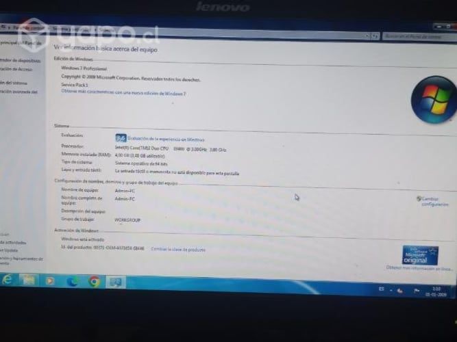 Computadora de escritorio