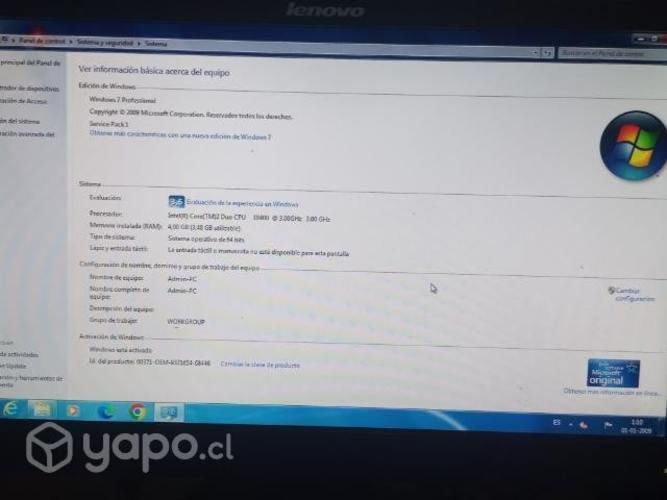 Computadora de escritorio