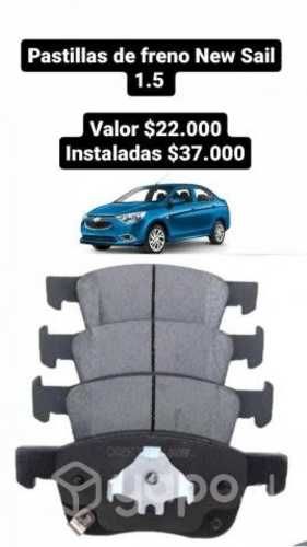 Pastillas de freno New Sail 1.5