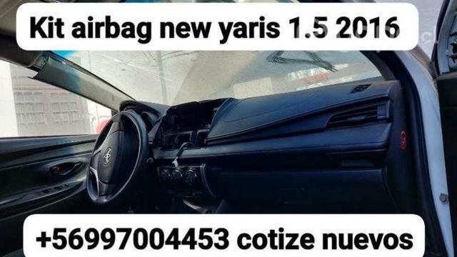 Kit airbag Toyota yaris New 1.5 año 2016