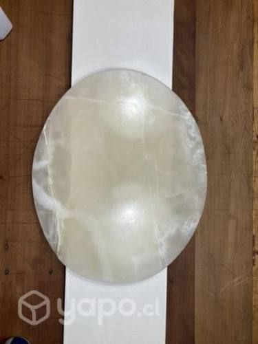 Base mármol ónix translucido