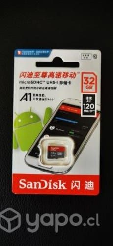 Micro SD 32gb Sandisk Ultra