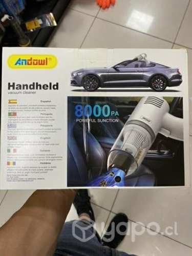 Aspiradora de mano para interior de vehiculos