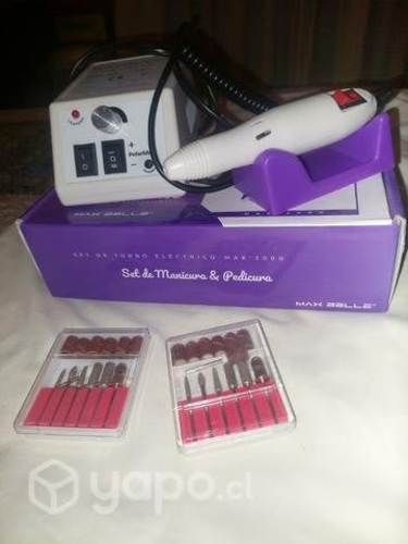 Manicure lámpara y torno