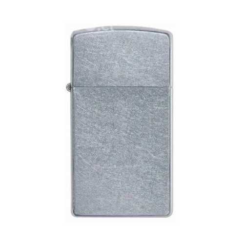 Zippo Slim Street Chrome Plateado ZP1607