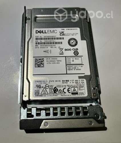 Disco Duro Servidor Dell 800gb SAS 12gb SSD