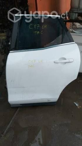 Puerta trasera izquierda mazda cx7 2012