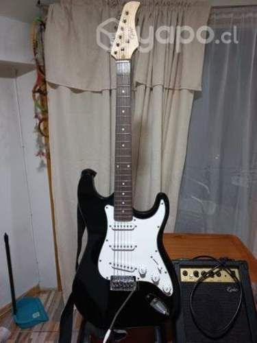 Guitarra Electrica+amplificador+pedal