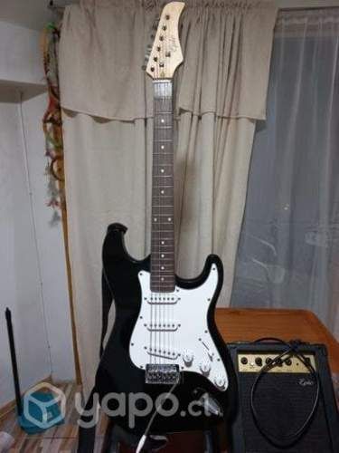 Guitarra Electrica+amplificador+pedal