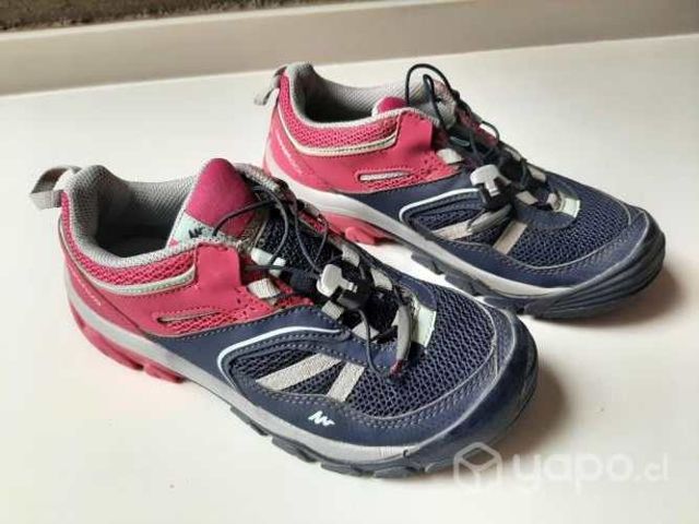 Zapatillas senderismo niña T35