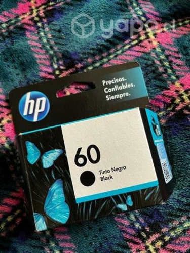 Tinta color negro hp N 60 ORIGINALES