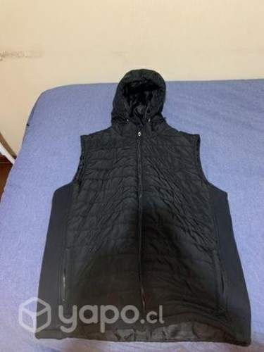 Parka Negra sin mangas