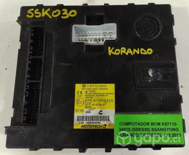Computador BCM K (SSK030) SSangyong Kor
