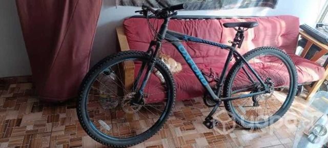 Bicicleta Oxford negra con azul