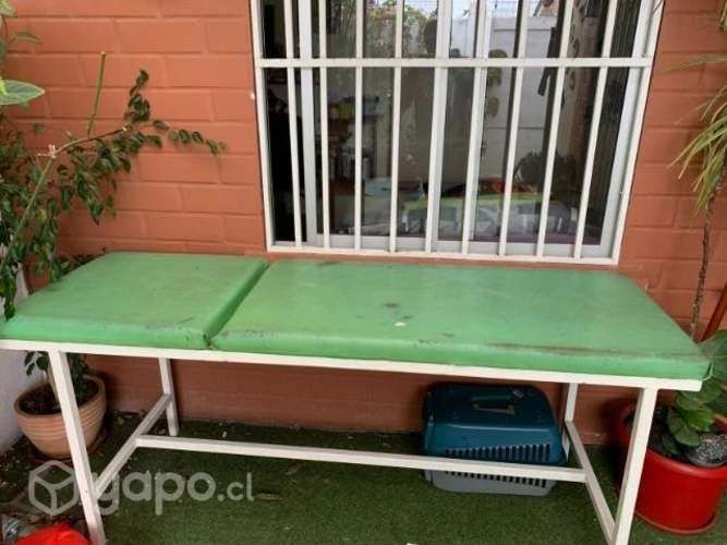 Camilla base de fierro