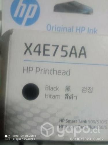 Cabezal hp x4e75aa black original