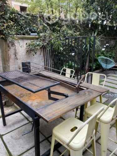 Parrilla a carbón con Kanka