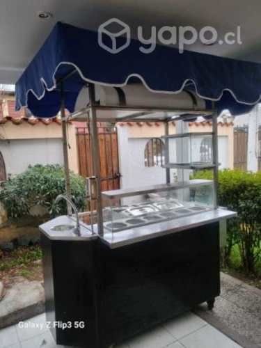 Carro de comida churrasquero completero