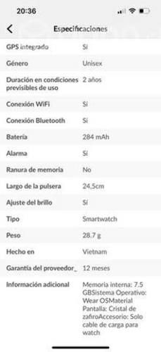 Reloj Samsung Smart Watch 5 40mm