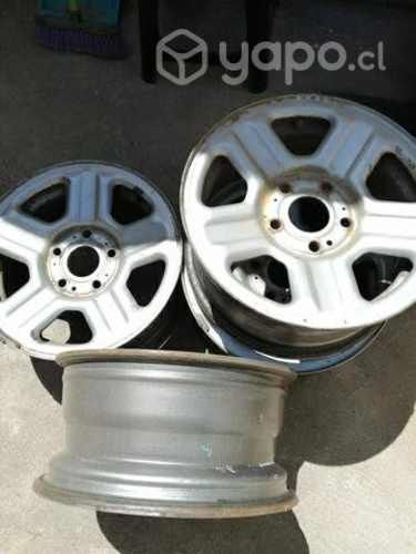 Llantas apernadura 5x127 con medidor de presión