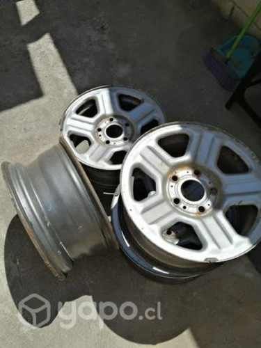 Llantas apernadura 5x127 con medidor de presión