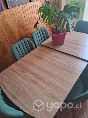 Comedor 6 sillas extensible