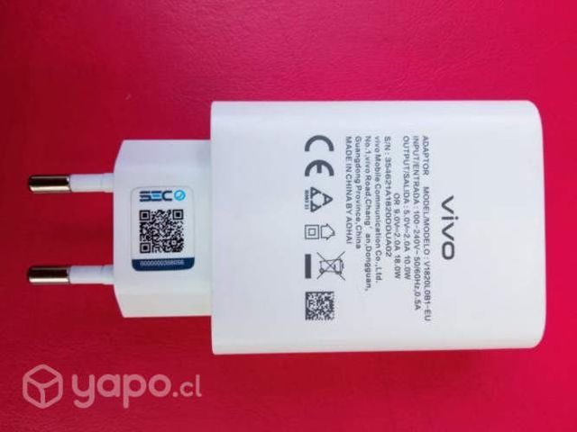 Cargador FAST FLASH CHARGER VIVO Original