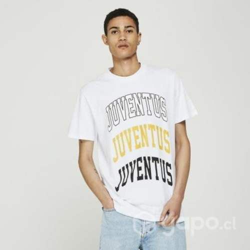 Polera Juventus ICON-TEE WHITE