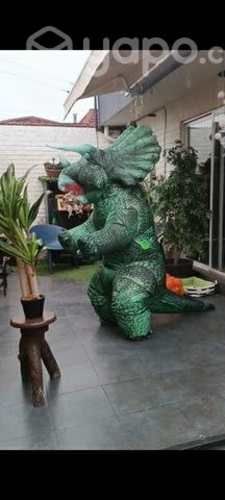 Disfraz inflable de dinosaurio adulto 155/175 cms